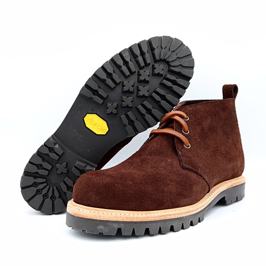 Afrikaans Boot Dark Brown Rough Out Skaapherder